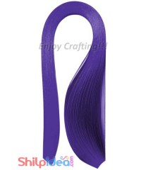 Quilling Paper Strips - Inky Purple - 3mm